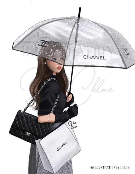 chanel umbrella replica|chanel umbrella transparent.